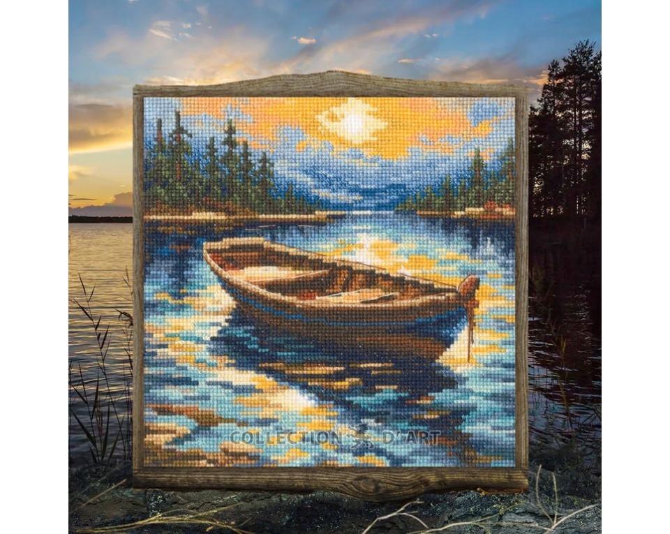 Kit de point de croix « De quelle couleur est le soleil ? » - RTO M1030