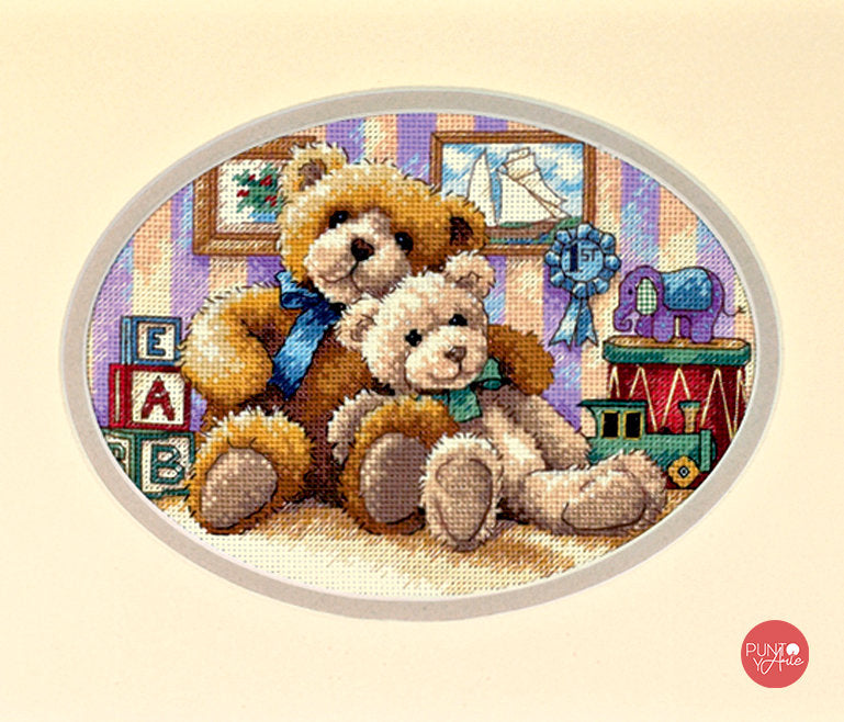 Warm & Fuzzy - 06955 Dimensions - Kit de punto de cruz