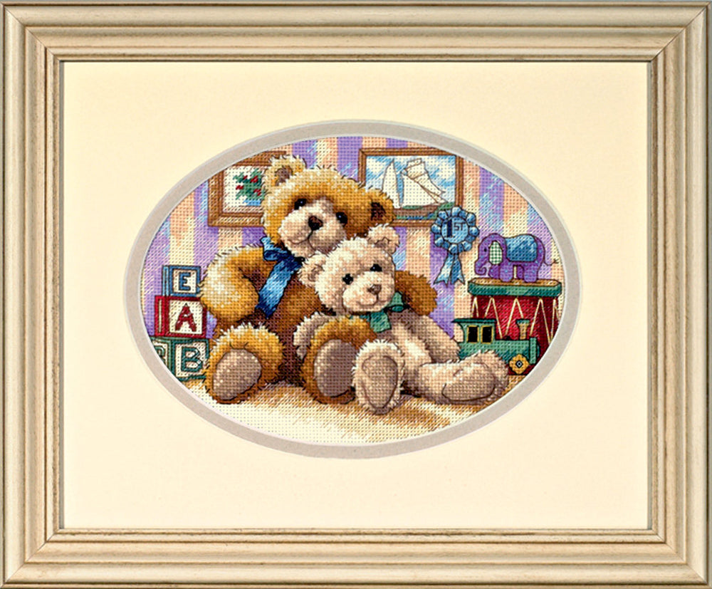Warm & Fuzzy - 06955 Dimensions - Kit de punto de cruz
