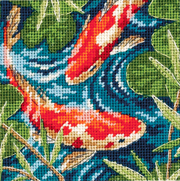 KOI POND - 07214 Dimensions - Kit demi-point