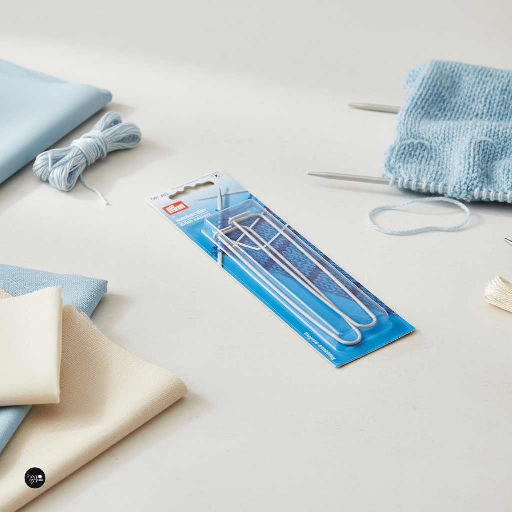 Kit de Guardapuntos de Acero Inoxidable de Prym 081290 para Tejido de Punto