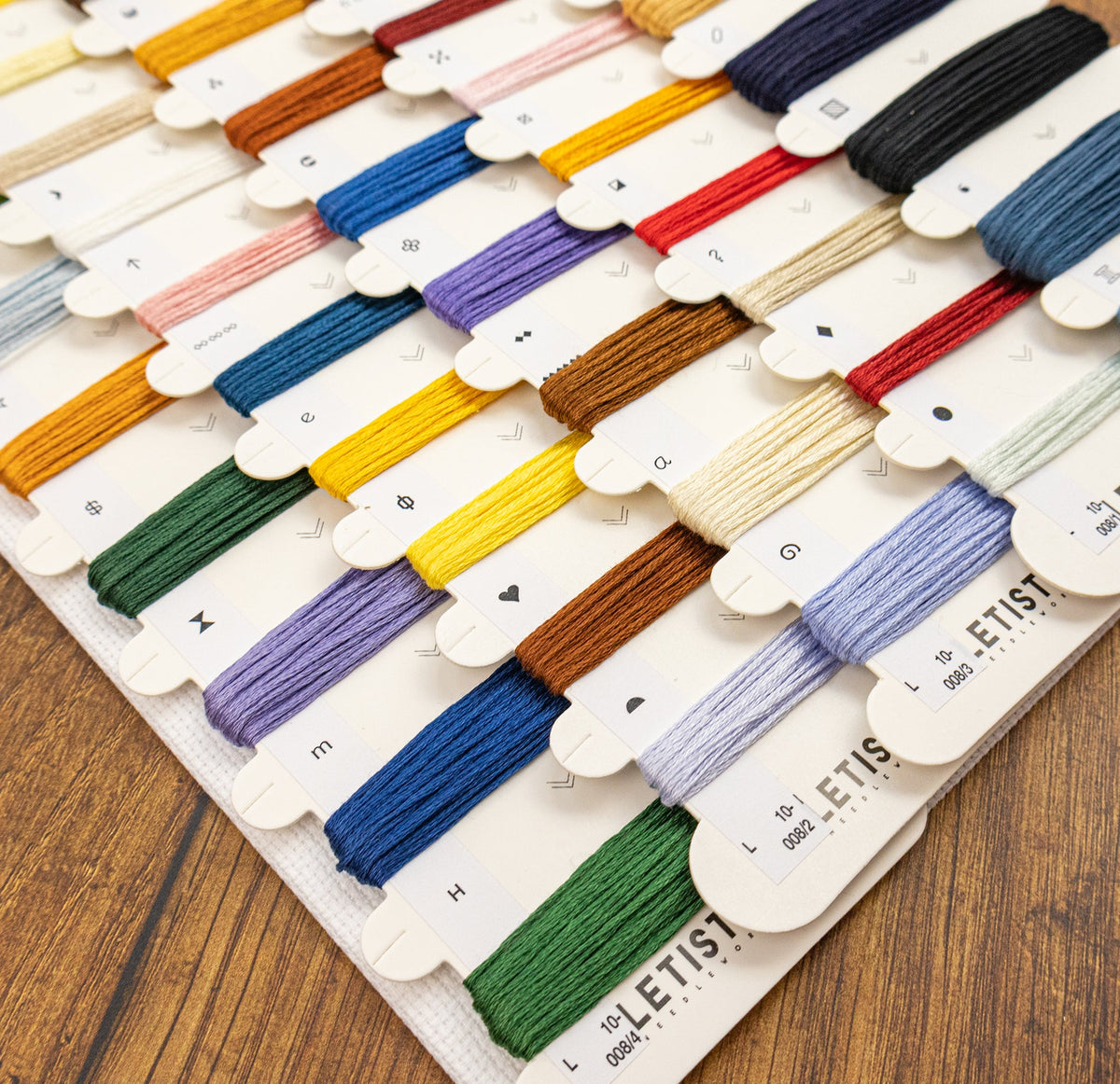 Kit de Punto de Cruz Letistitch L10-008 Teddy Wonderland – contenido y detalles del kit (3)