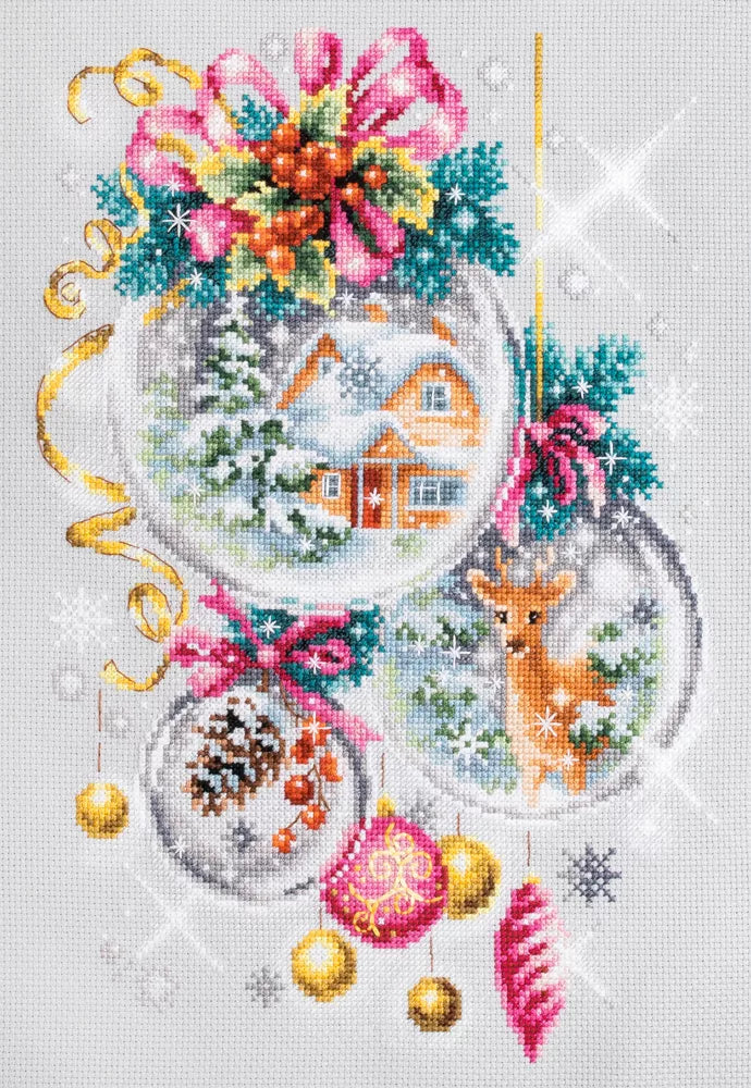 100-247 A Christmas Fairy Tale. Magic Needle Cross Stitch Kit