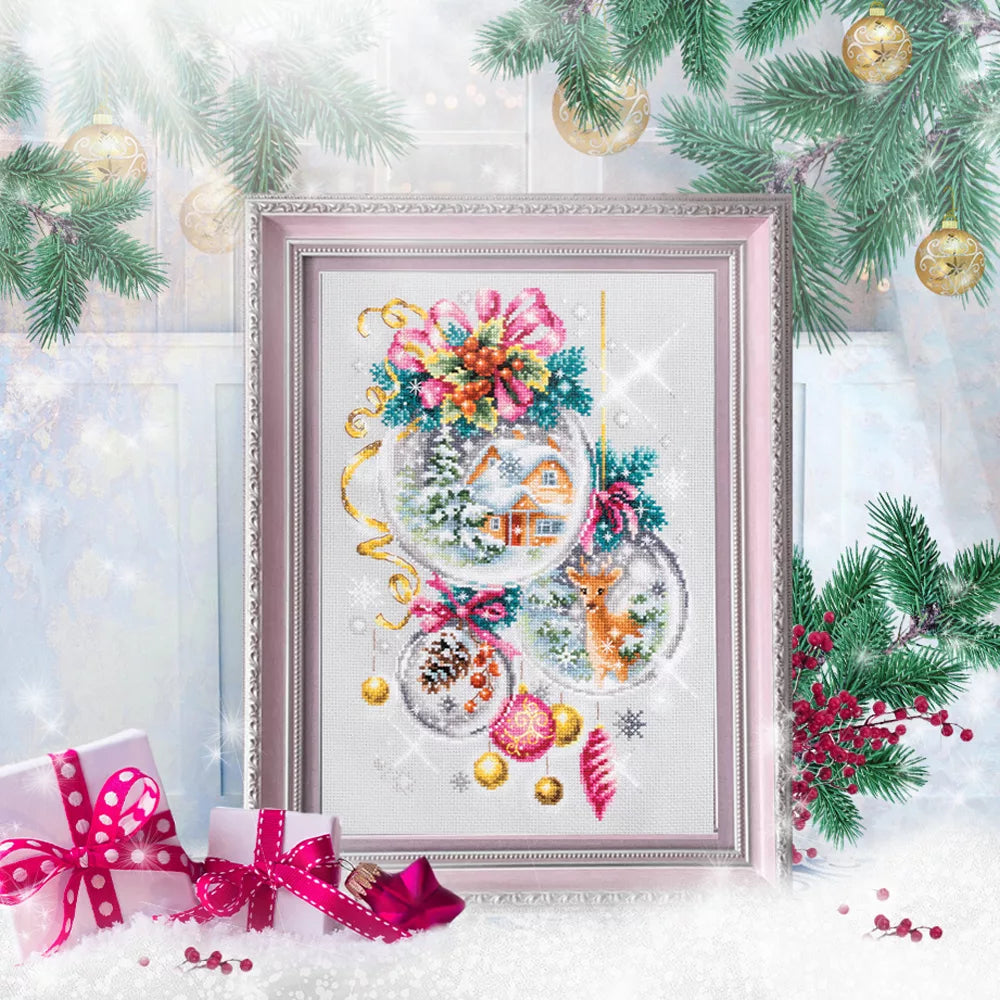 100-247 A Christmas Fairy Tale. Magic Needle Cross Stitch Kit