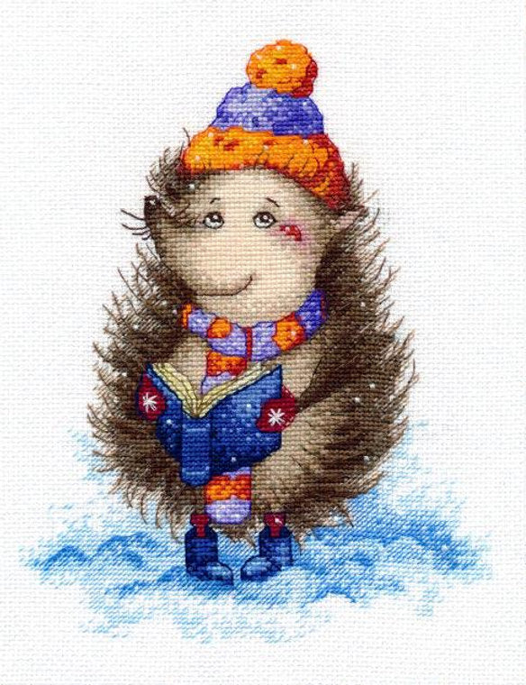 Cuentos de Erizo - 1031 OVEN - Kit de punto de cruz