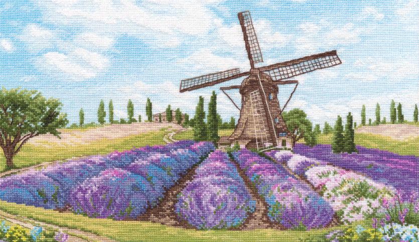 1040 Romance del viento - OVEN - Kit de punto de cruz