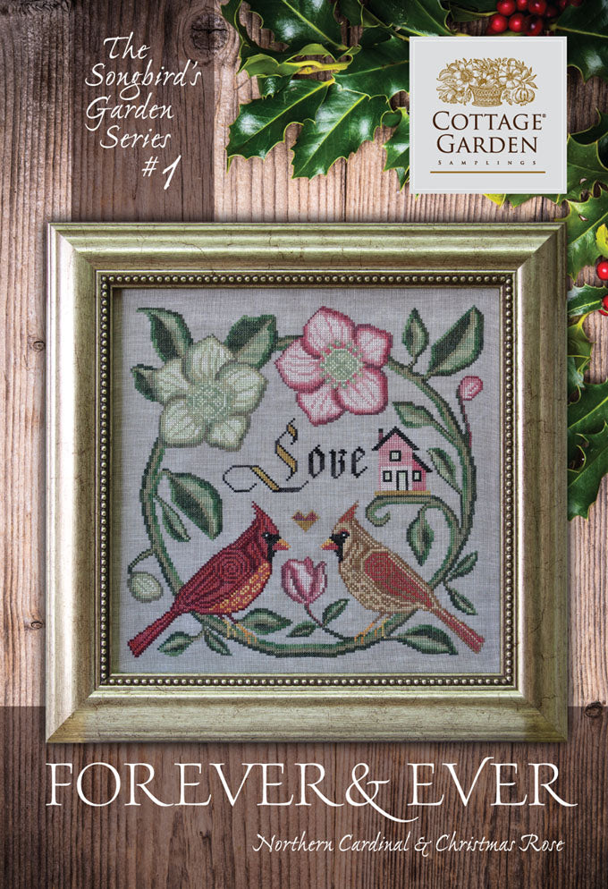 Forever & Ever - Tableau de point de croix - Cottage Garden Samp