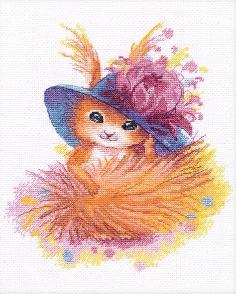 Fashionista del bosque - 1167 OVEN - Kit de punto de cruz