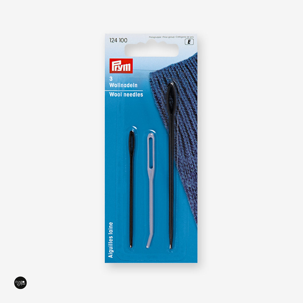 Prym Assorted Plastic Wool Needles 124100
