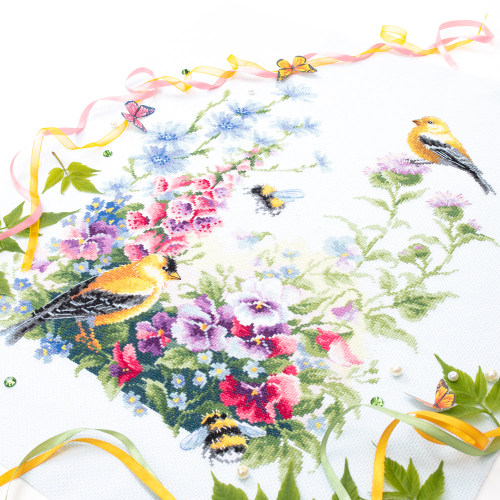 130-031 Summer song. Magic Needle Cross Stitch Kit