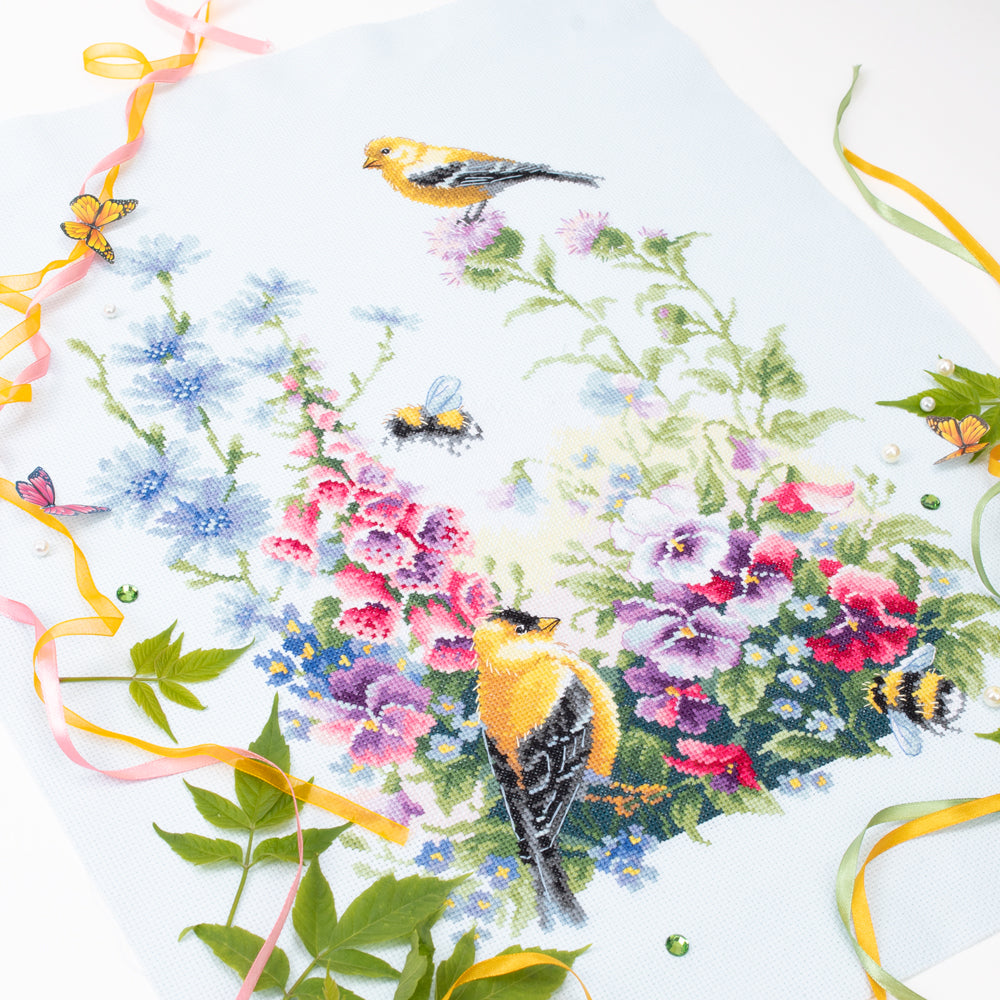 130-031 Summer song. Magic Needle Cross Stitch Kit