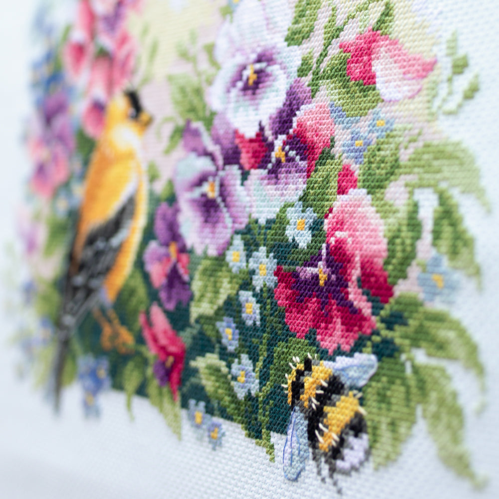 130-031 Summer song. Magic Needle Cross Stitch Kit