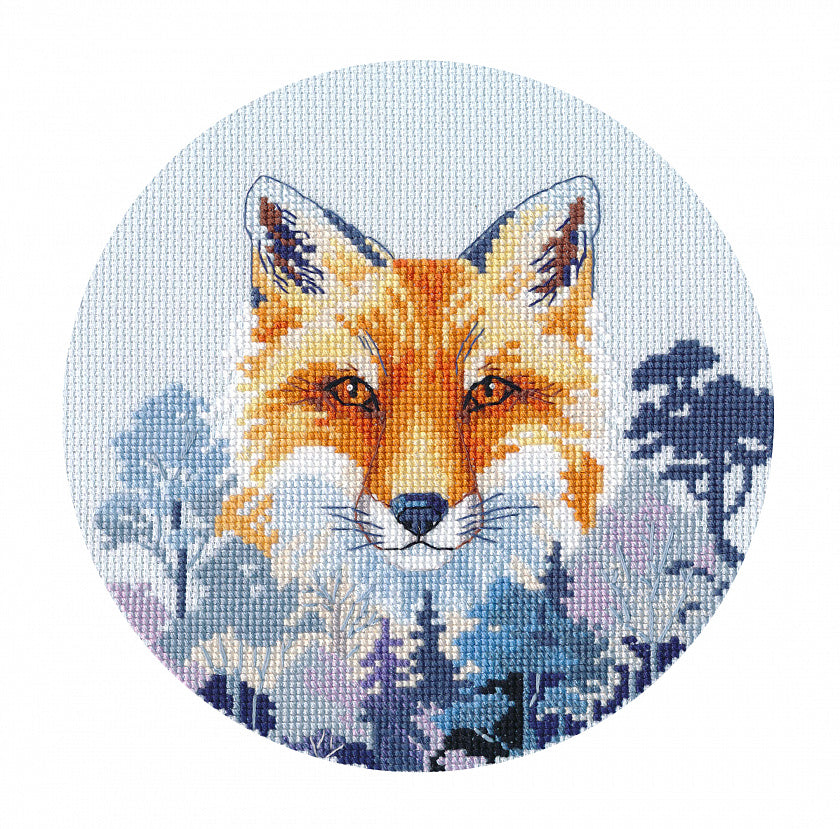 1301 miniature. Fox - OVEN - Cross stitch kit