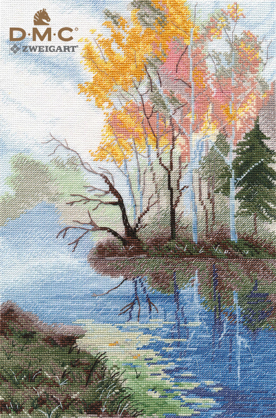 En el lago - 1322 OVEN - Kit de punto de cruz