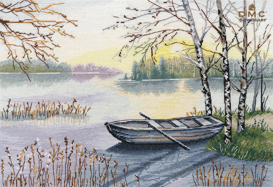 En la madrugada - 1346 OVEN - Kit de punto de cruz