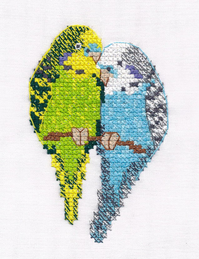 Parrots - OVEN 1396 - Cross stitch kit