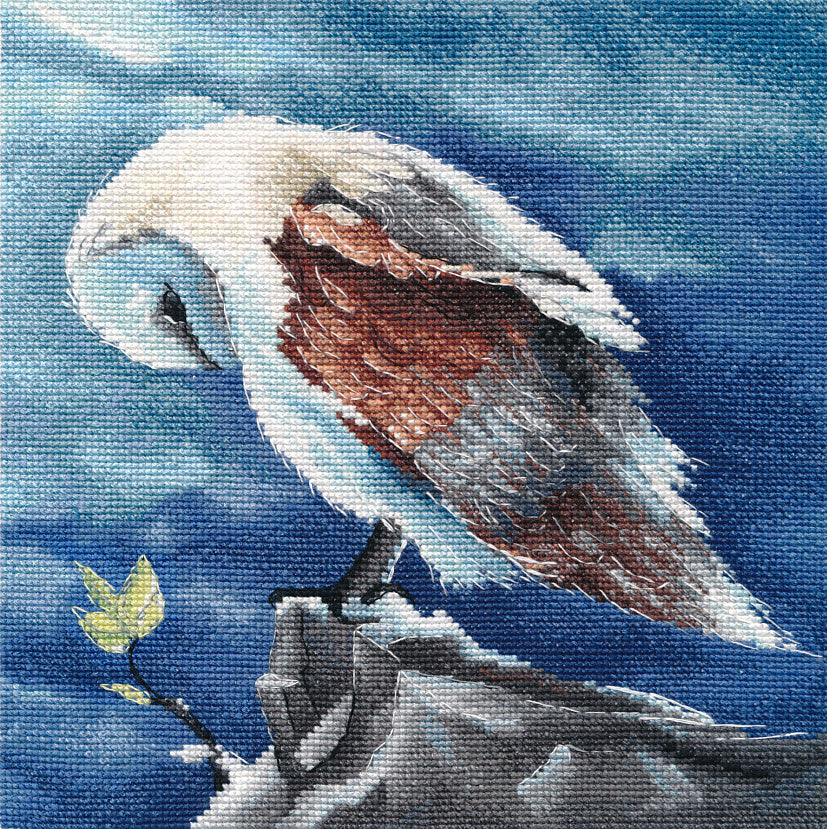 Búho - 1410 OVEN - Kit de punto de cruz