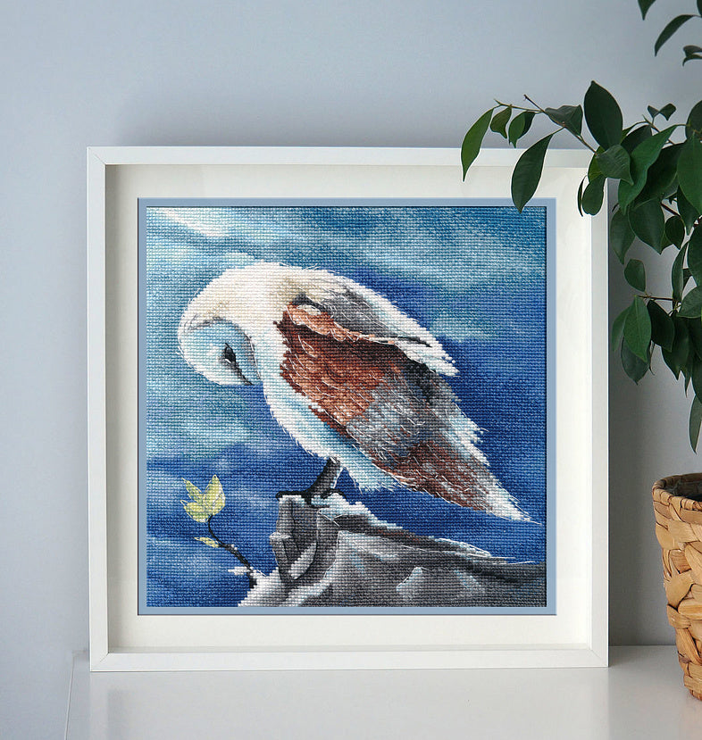 Búho - 1410 OVEN - Kit de punto de cruz