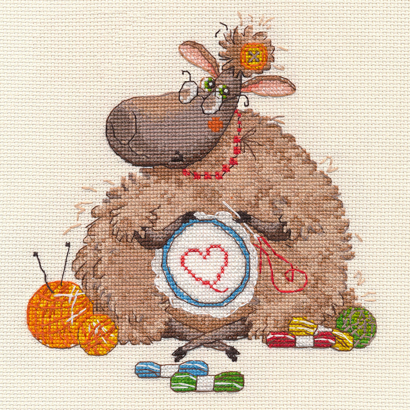 Oveja - 1466 OVEN - Kit de punto de cruz