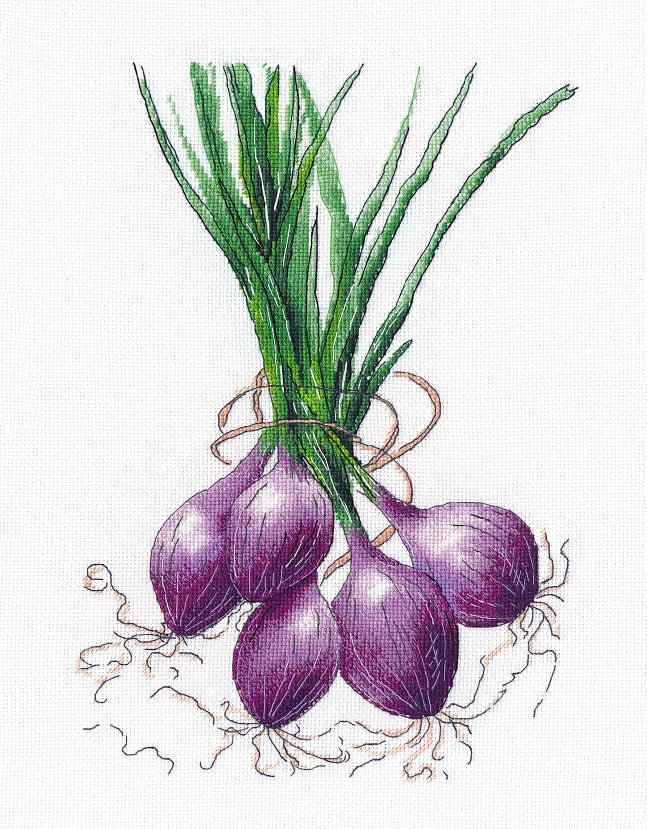 Kit de Punto de Cruz Cebolla de OVEN 1476