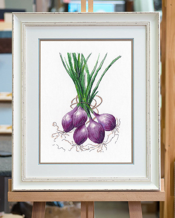 Kit de Punto de Cruz Cebolla de OVEN 1476