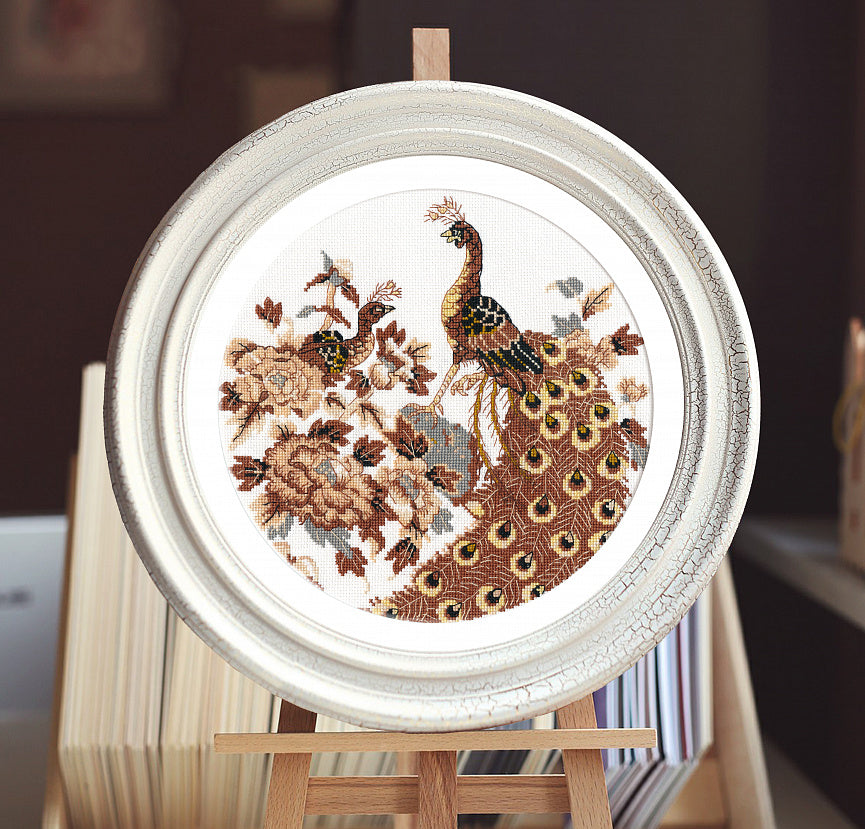 Pavos Reales - 1478 OVEN - Kit de punto de cruz