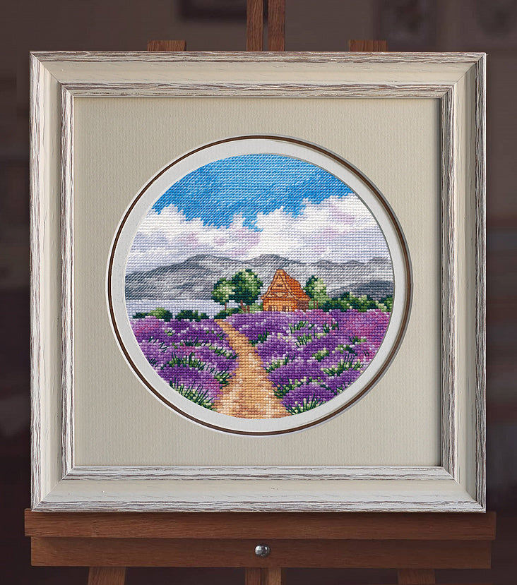Miniature. Lavender - 1480 OVEN - Cross stitch kit