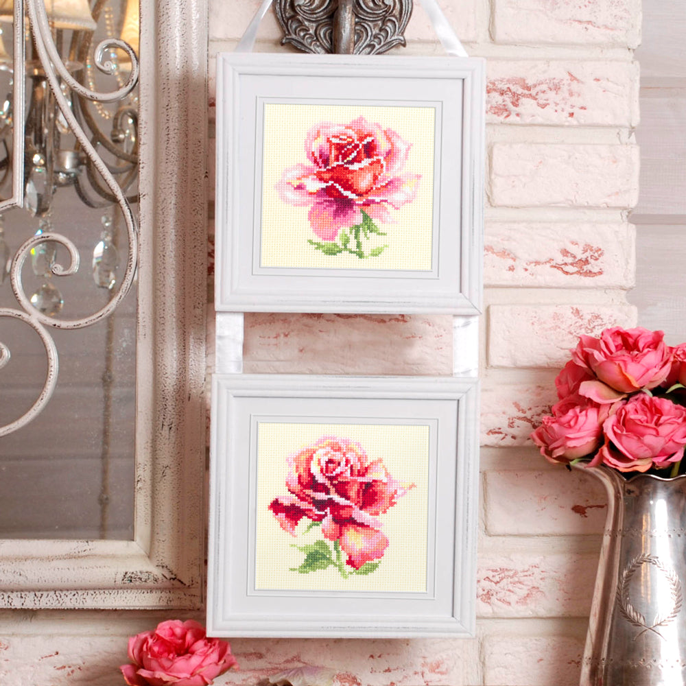 Kit de point de croix Belle Rose - Aiguille Magique 150-001