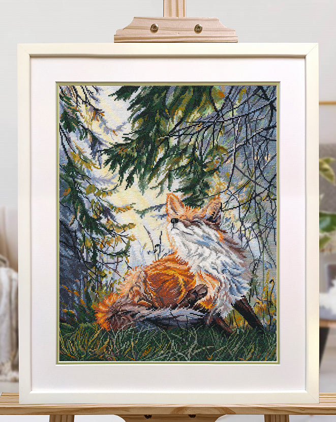 Kit de punto de cruz. En los Rayos del Sol - 1516 OVEN