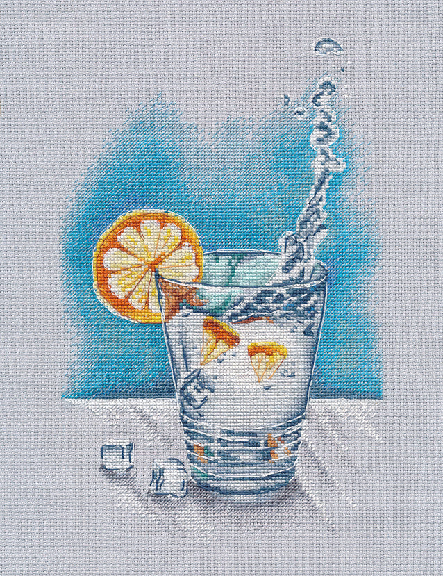 Cross Stitch Kit - Flavored Orange 1517 OVEN