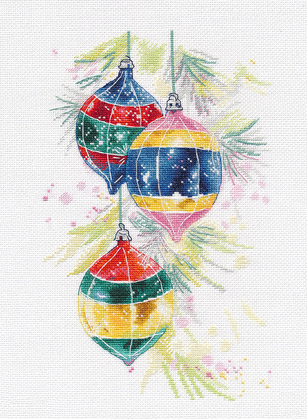 Christmas Toys - Cross Stitch Kit 1523 OVEN with threads Luca-S