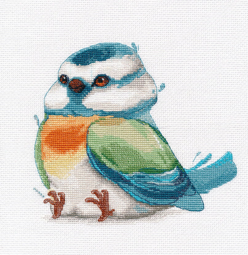 Cross stitch kit. Titmouse - 1530 OVEN