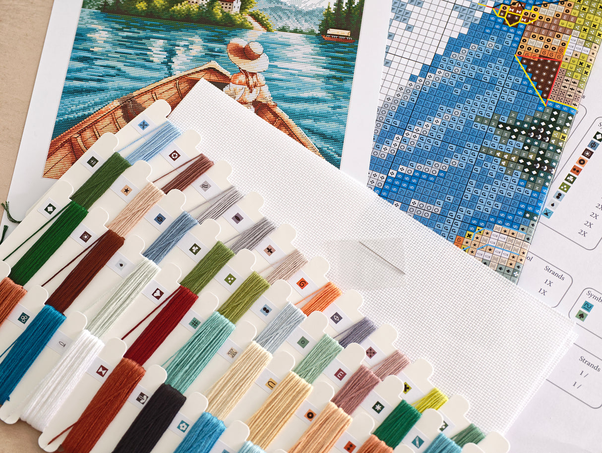 Bled Island - AVA Stitch Cross Stitch Kit P115A