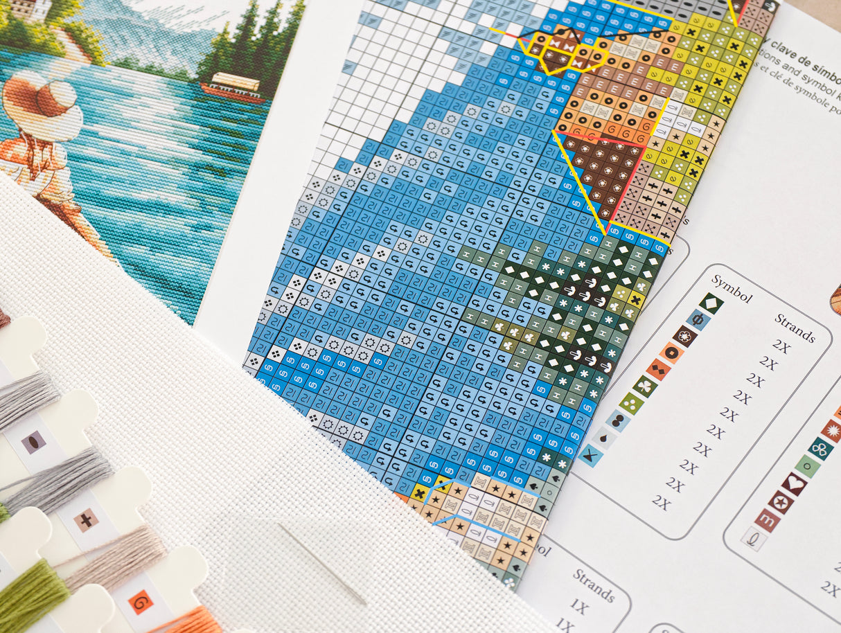 Bled Island - AVA Stitch Cross Stitch Kit P115A