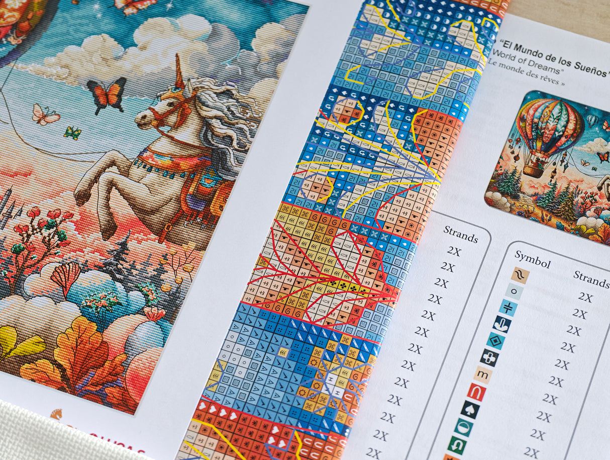 Cross Stitch Kit - The World of Dreams AVA P138