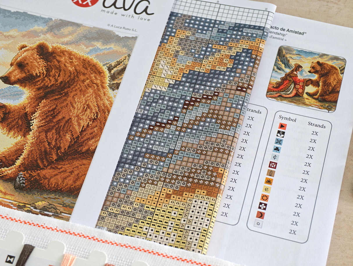 Friendship Pact – AVA Cross Stitch Kit P149