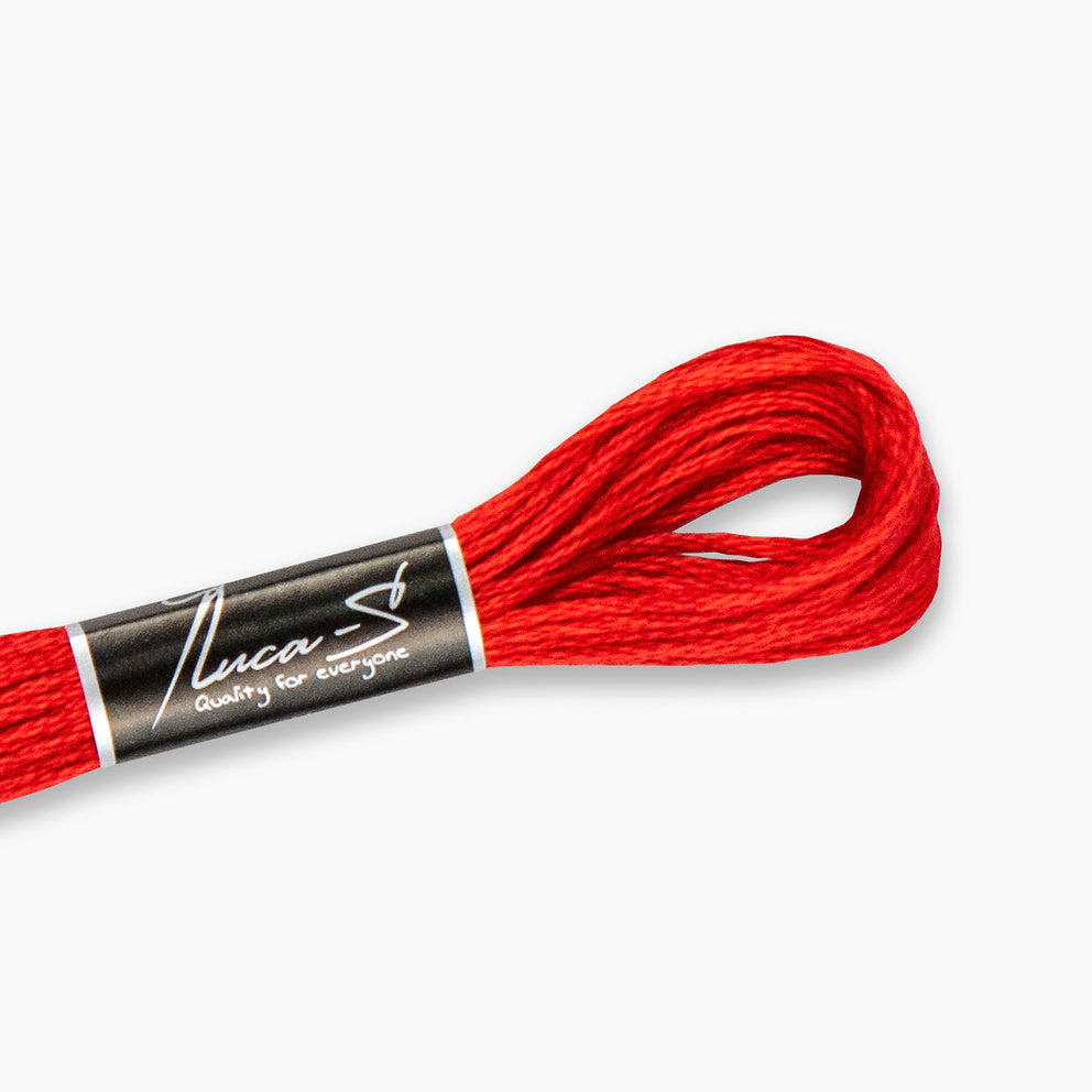 DMC 666 / 18 Threads mouline Luca-S