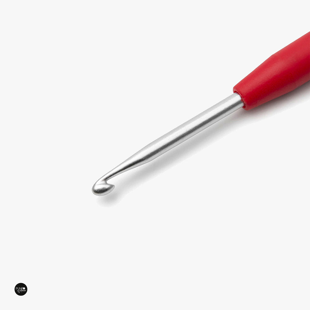 Set de 8 Ganchillos Ergonómicos de 2-6mm - Prym 195970 para Tejido de Lana