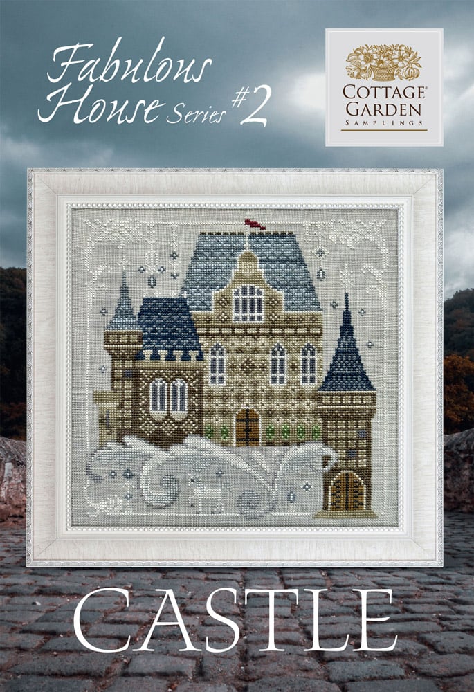 Castle - Gráfico Punto de Cruz - Cottage Garden Samplings