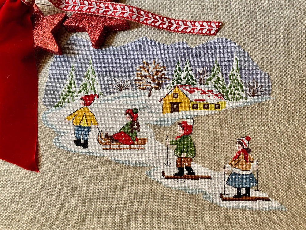 Storie di neve - Lilli Violette - Gráfico de punto de cruz