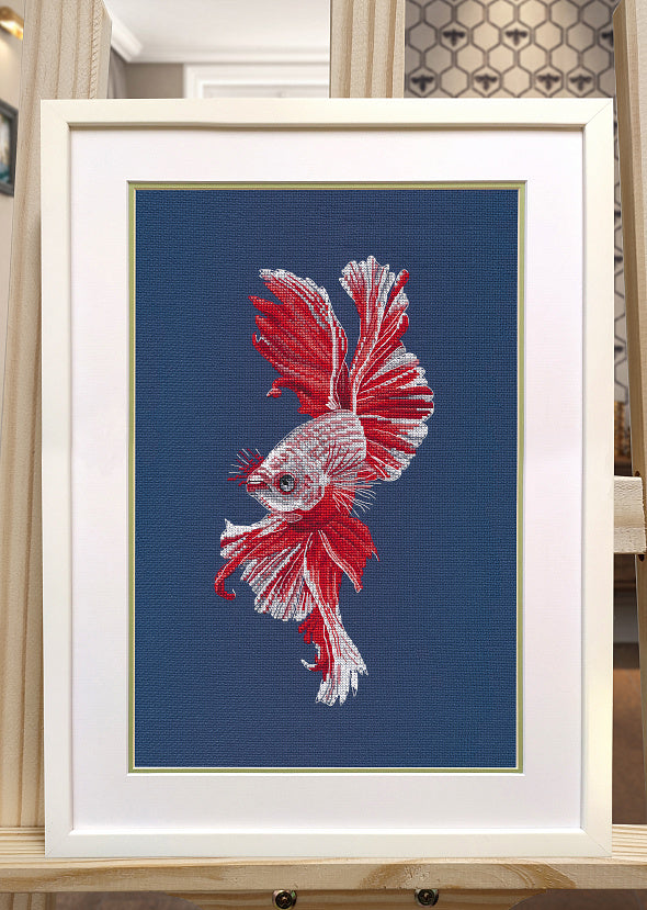 Cross stitch kit "Roosterfish" 1597