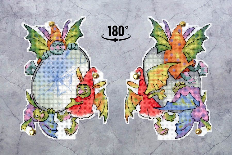 Cross stitch kit "Trolls" SR-929 MP Studia