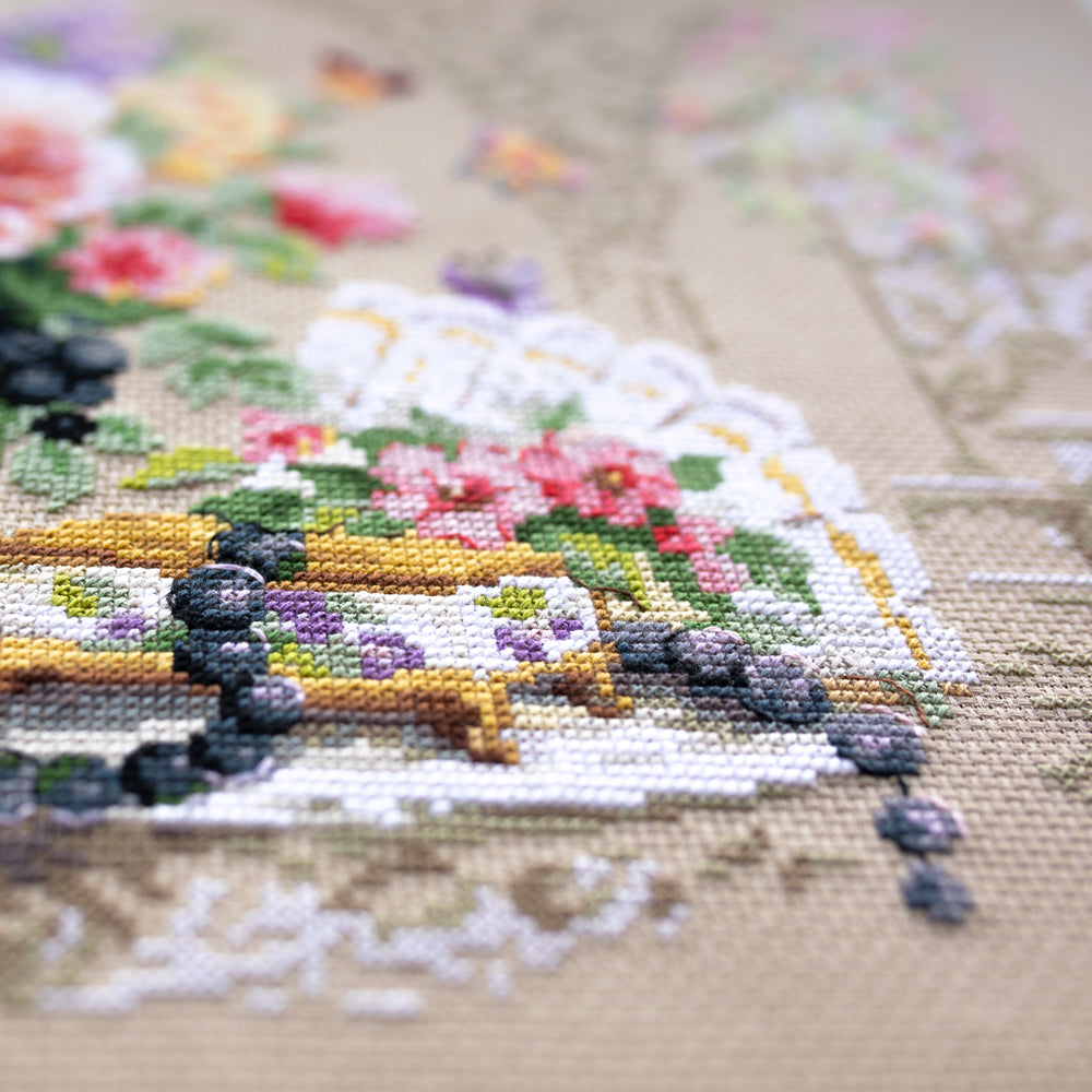 210-205 Temps de flirt. Kit point de croix aiguille magique