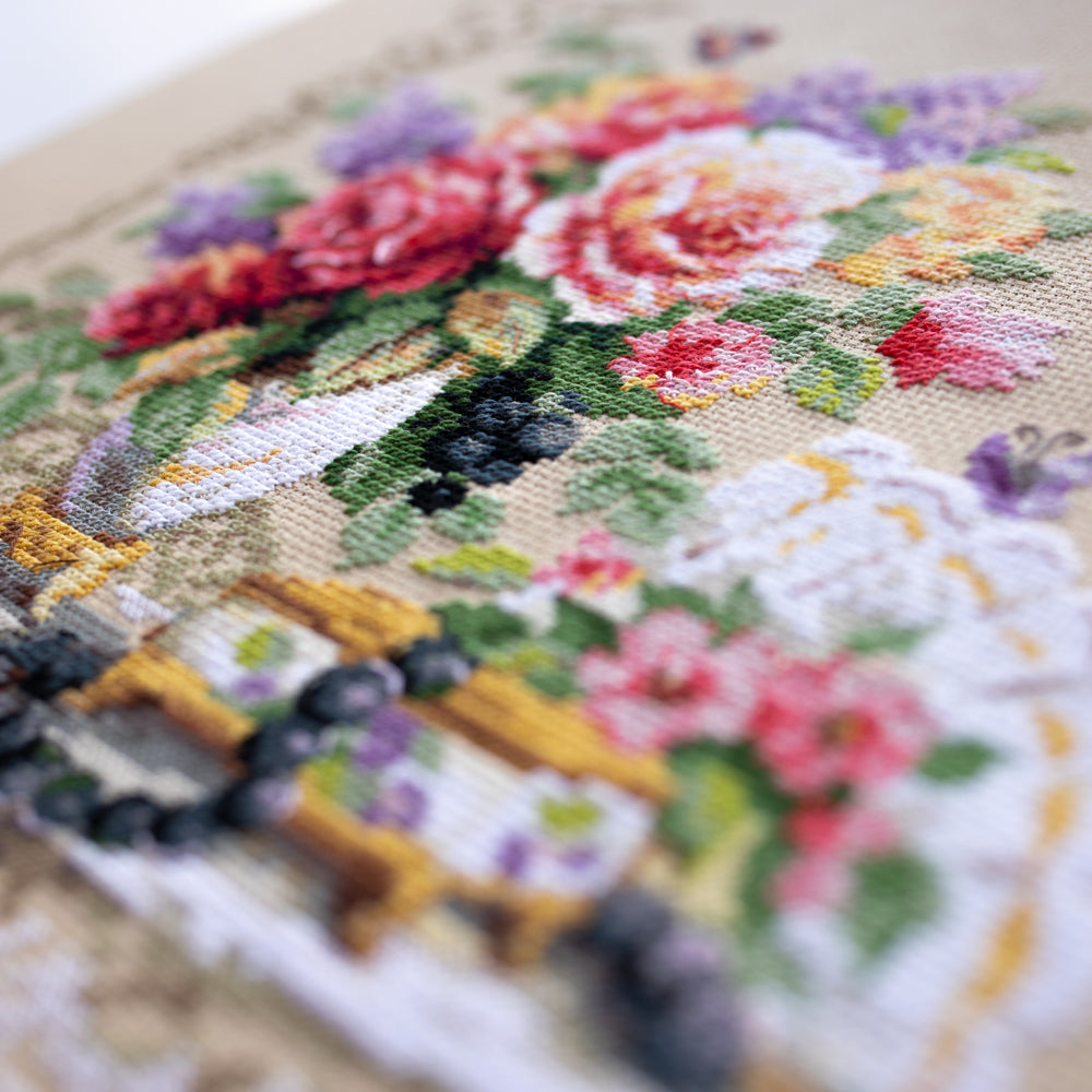 210-205 Temps de flirt. Kit point de croix aiguille magique