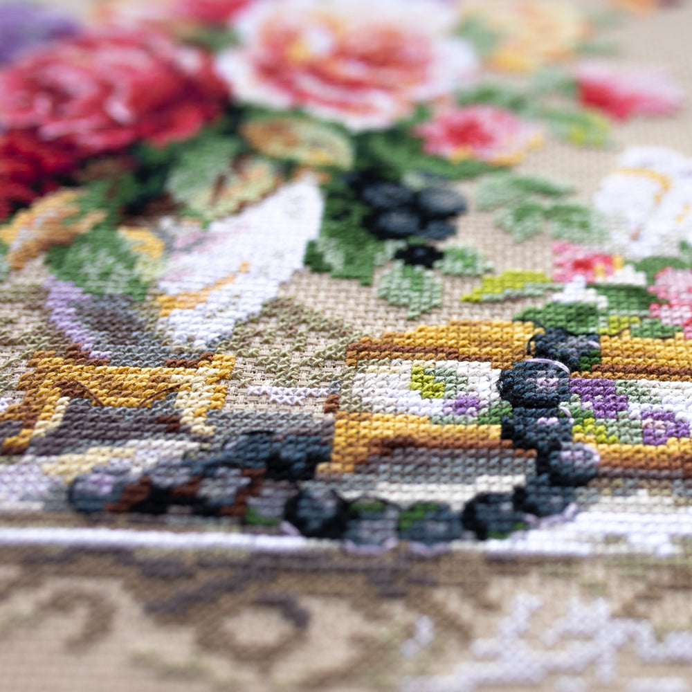 210-205 Temps de flirt. Kit point de croix aiguille magique