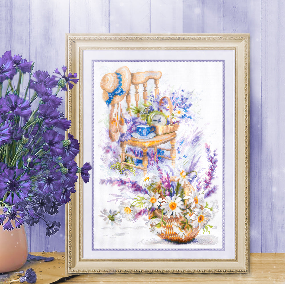 Kit point de croix Villages Week-end - Aiguille magique 250-073