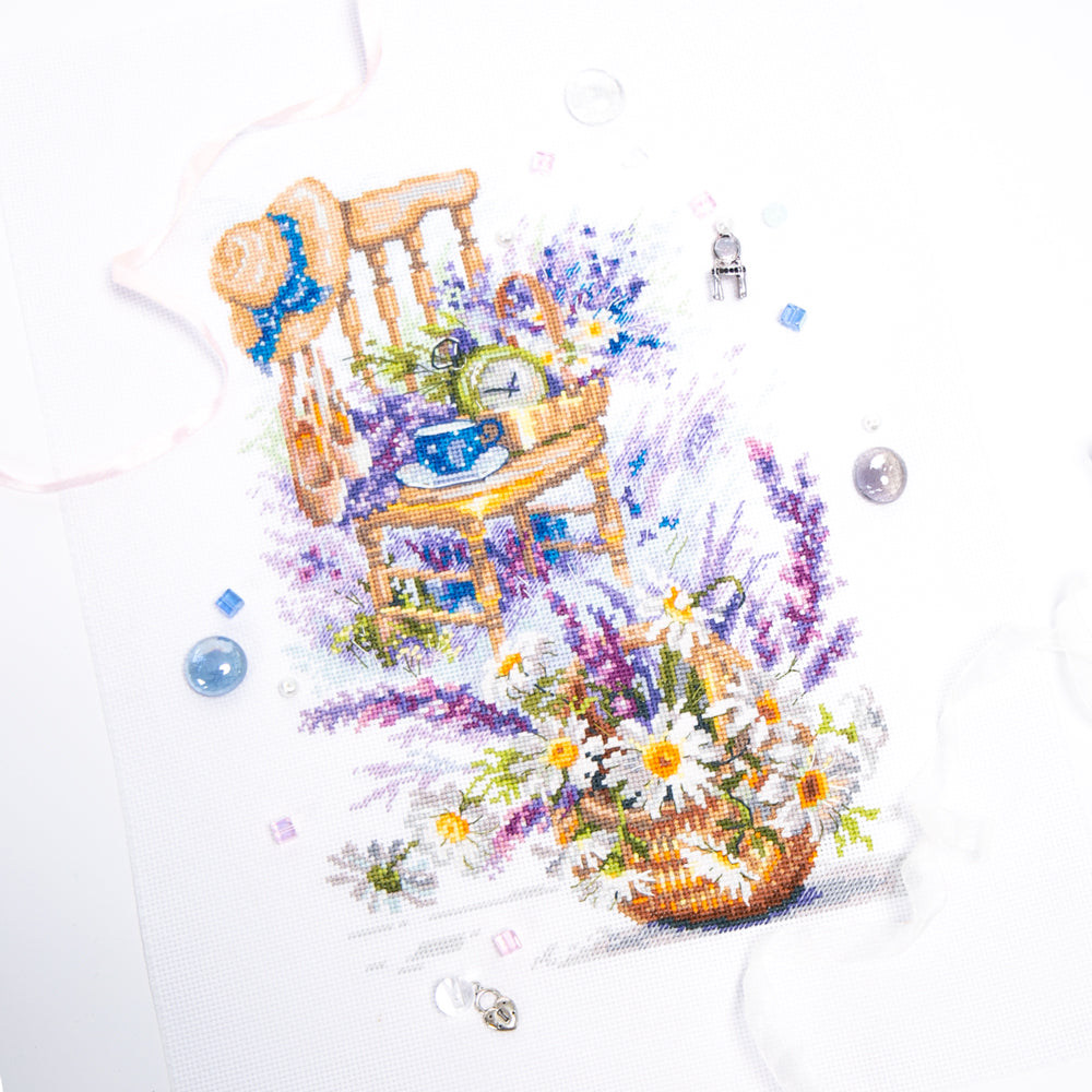 Kit point de croix Villages Week-end - Aiguille magique 250-073