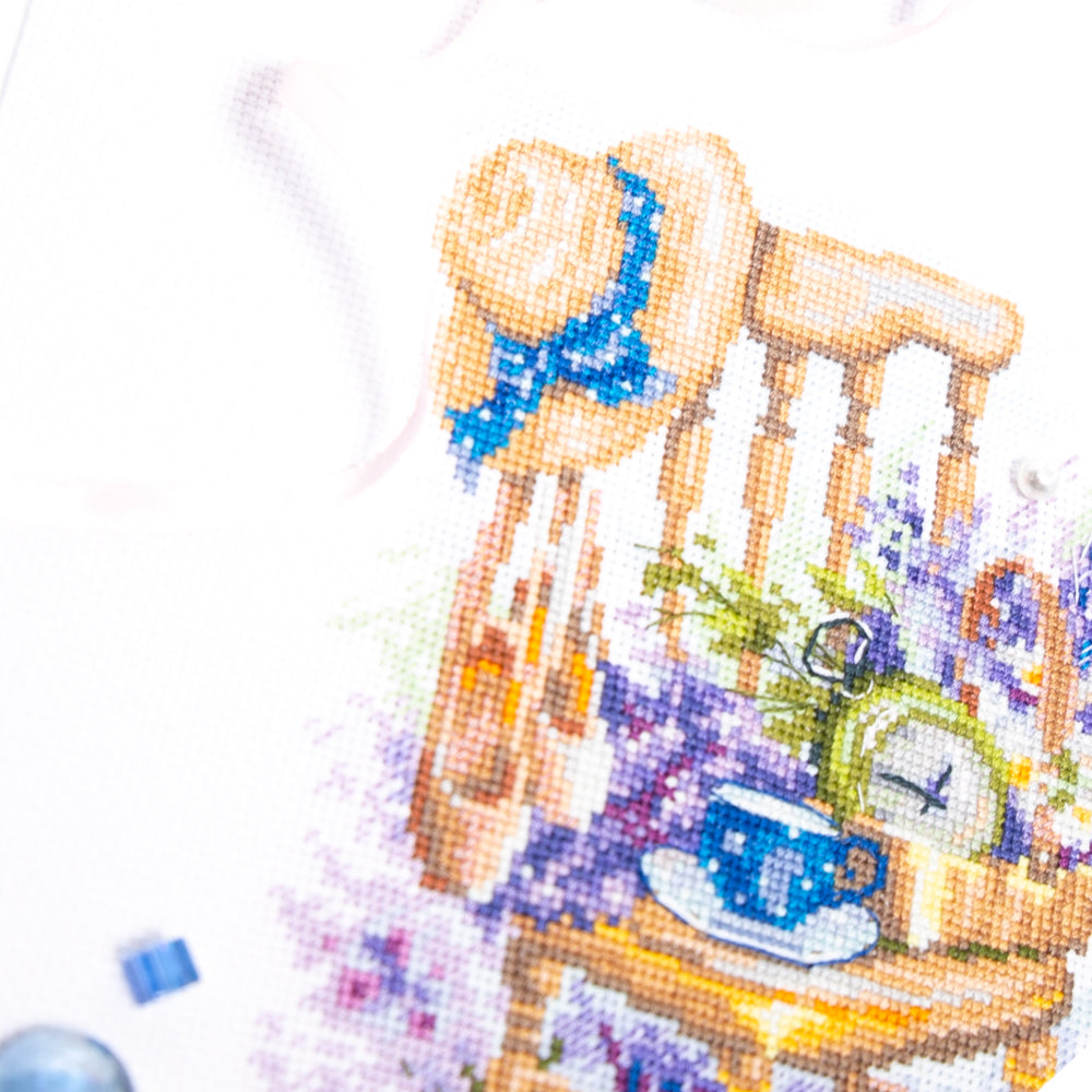 Kit point de croix Villages Week-end - Aiguille magique 250-073