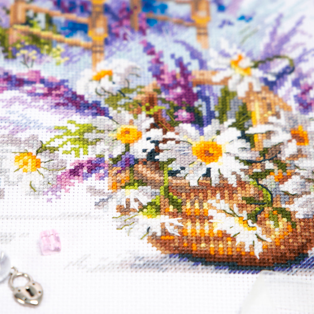 Kit point de croix Villages Week-end - Aiguille magique 250-073