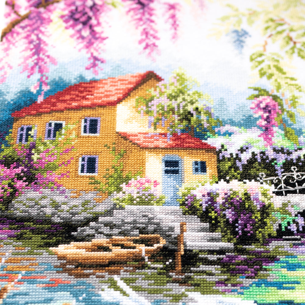250-705 Dream Lake. Magic Needle Cross Stitch Kit